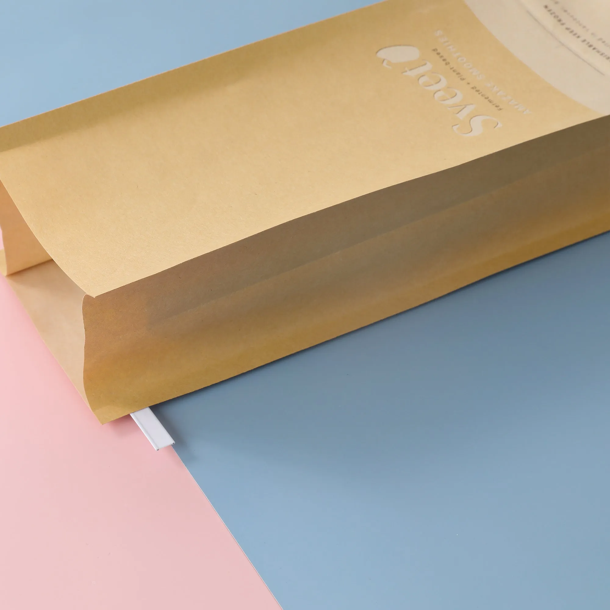 Custom Block Bottom Paper Bag