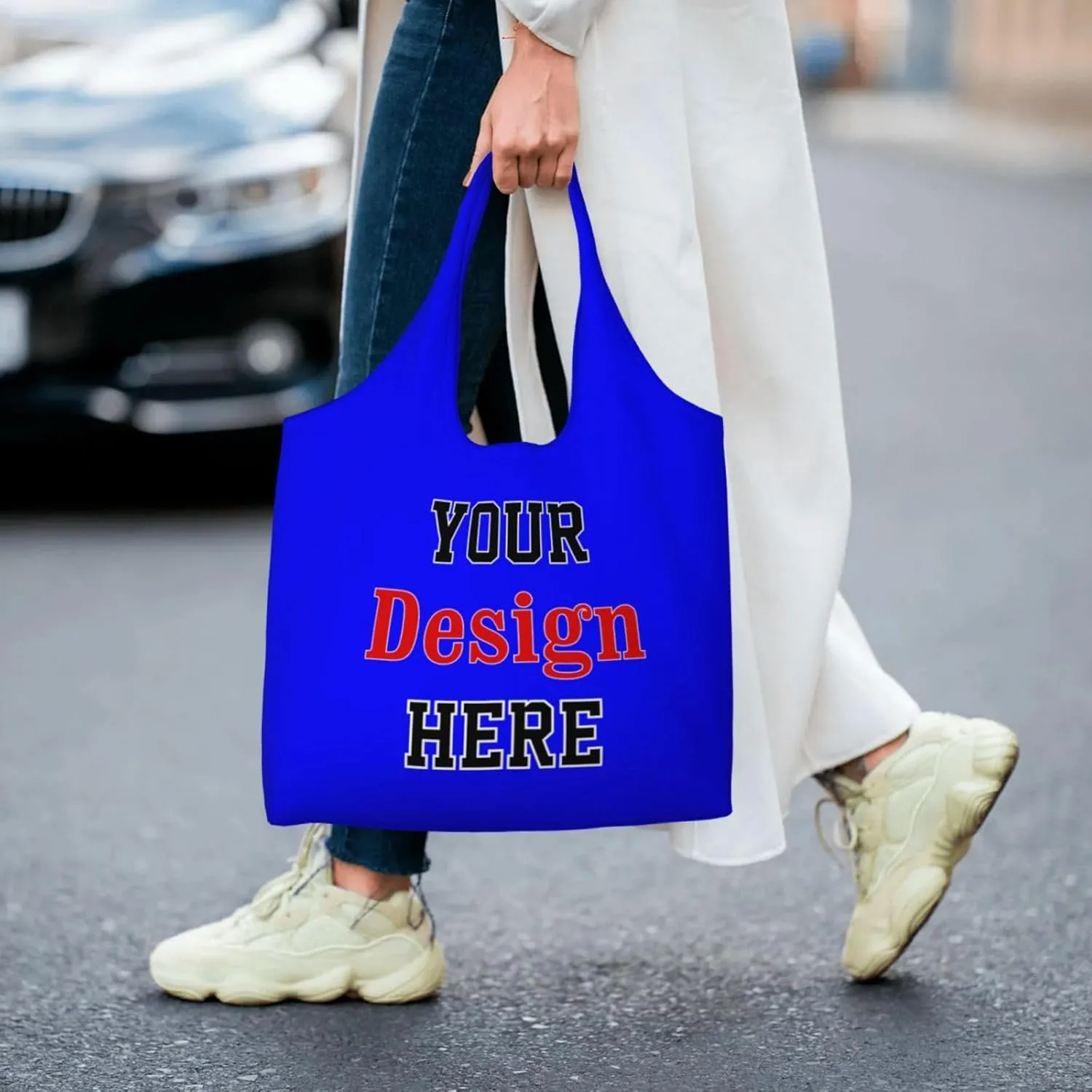 Custom Canvas Tote Bag Personalized Tote Bag For Women Men Custom Bags With Your Logo Image Text Name Customized Gifts