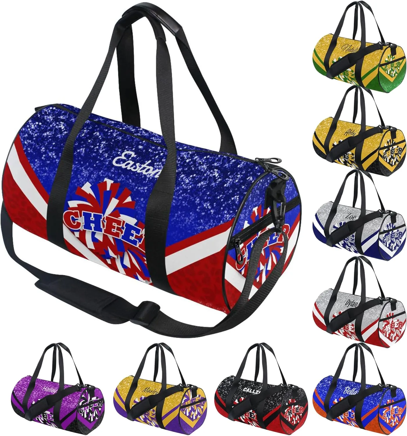 Custom Cheer Bag, Personalized Cheerleading Sport Duffel Bags with Name, Bag for Cheerleaders Cheerleader Gift