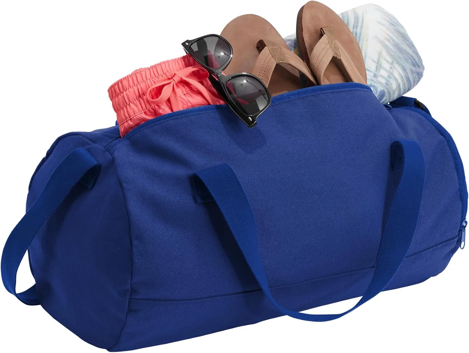 Custom Cotton Barrel Duffel Bag- Perfect Gym Bag for Men and Women, Ideal as a Travel Bag or Overnight Bag, Best Duffle Bag for Travel - Cheer Bag - Wrestling Bag