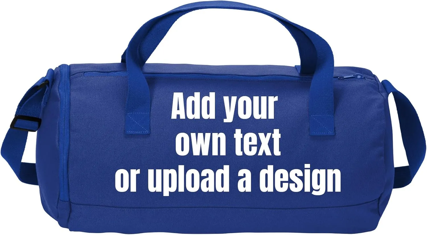 Custom Cotton Barrel Duffel Bag- Perfect Gym Bag for Men and Women, Ideal as a Travel Bag or Overnight Bag, Best Duffle Bag for Travel - Cheer Bag - Wrestling Bag