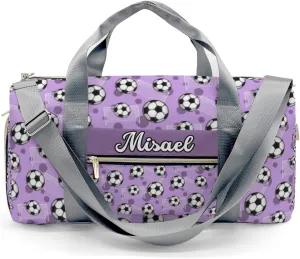 Custom Duffel Bag Sport Soccer Balls Goals Carry on Bag Sport Travel Bags Overnight Weekend Gym Bag Carry On Luggage Bags
