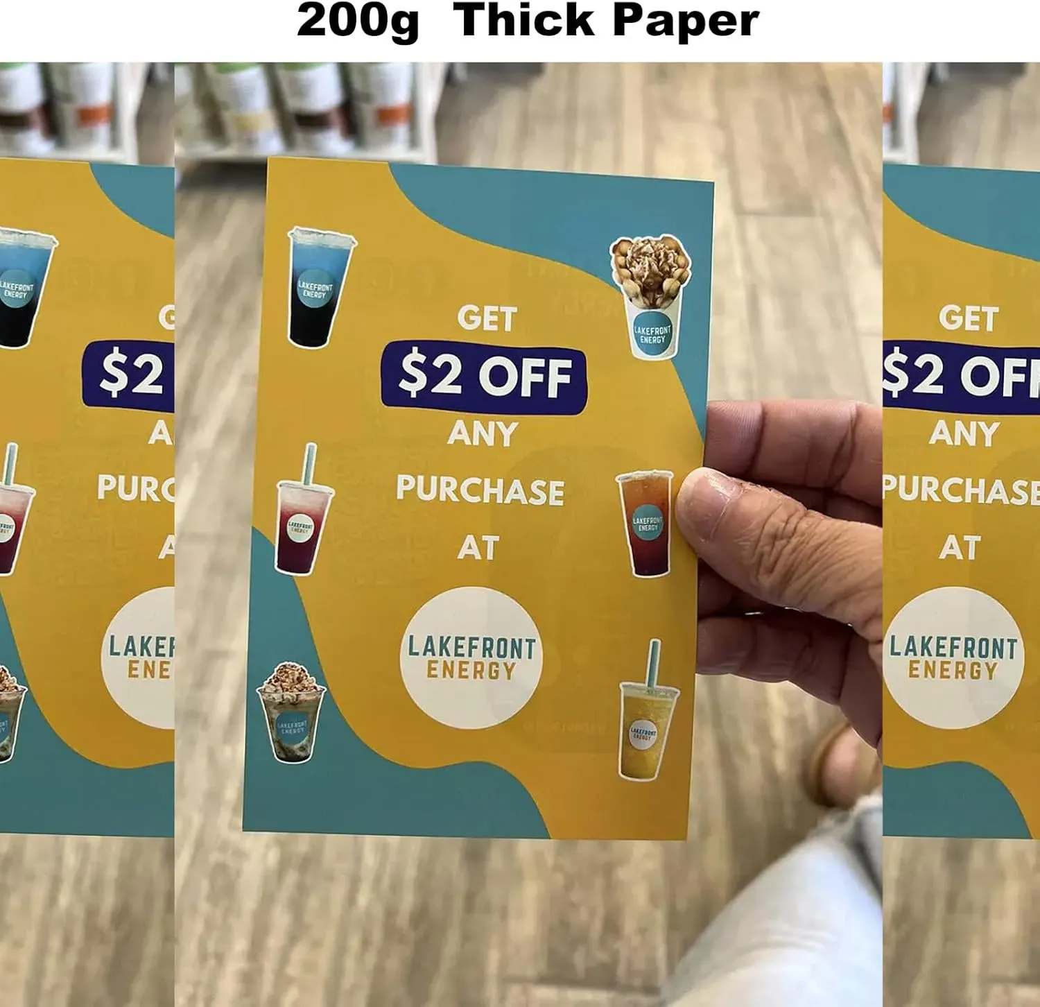 Custom Flyers for Small Business, 30-200 pcs, 8 Szies, Upload Your Design or Image (4 * 6 inches)