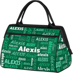 Custom Gymnastics Duffel Bag Personalized Name Dance Ballet Bags Waterproof