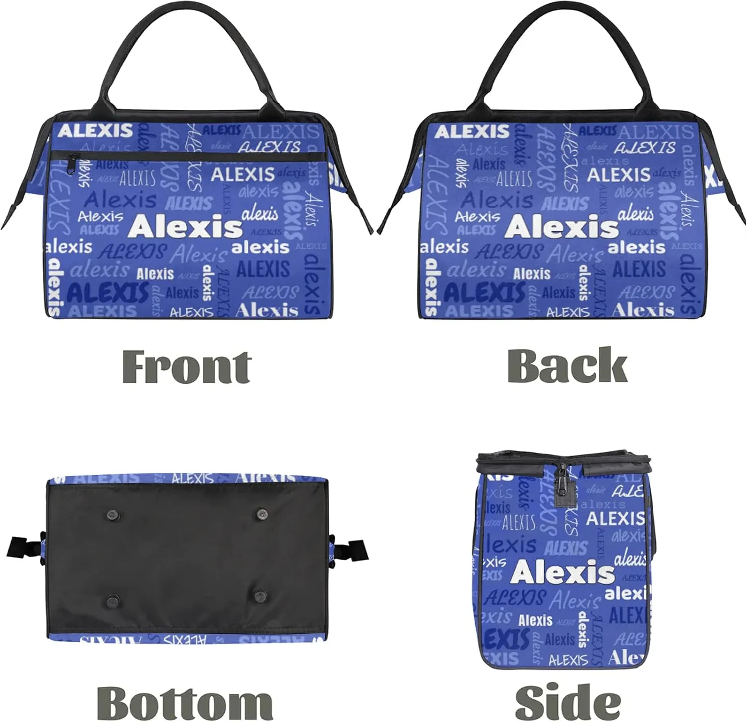 Custom Gymnastics Duffel Bag Personalized Name Dance Ballet Bags Waterproof