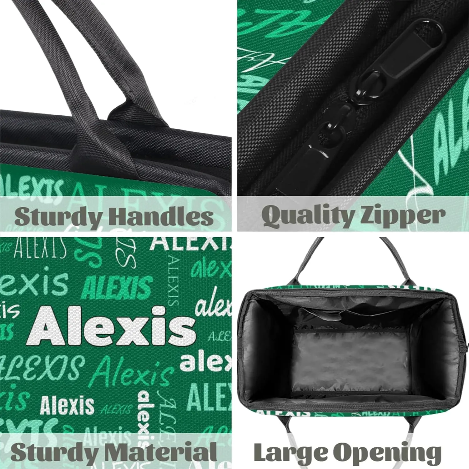 Custom Gymnastics Duffel Bag Personalized Name Dance Ballet Bags Waterproof