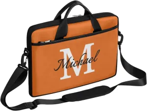 Custom Laptop Bag with Name Personalized Shoulder Bag Lightweight Computer Bag Messenger Bags with Handle