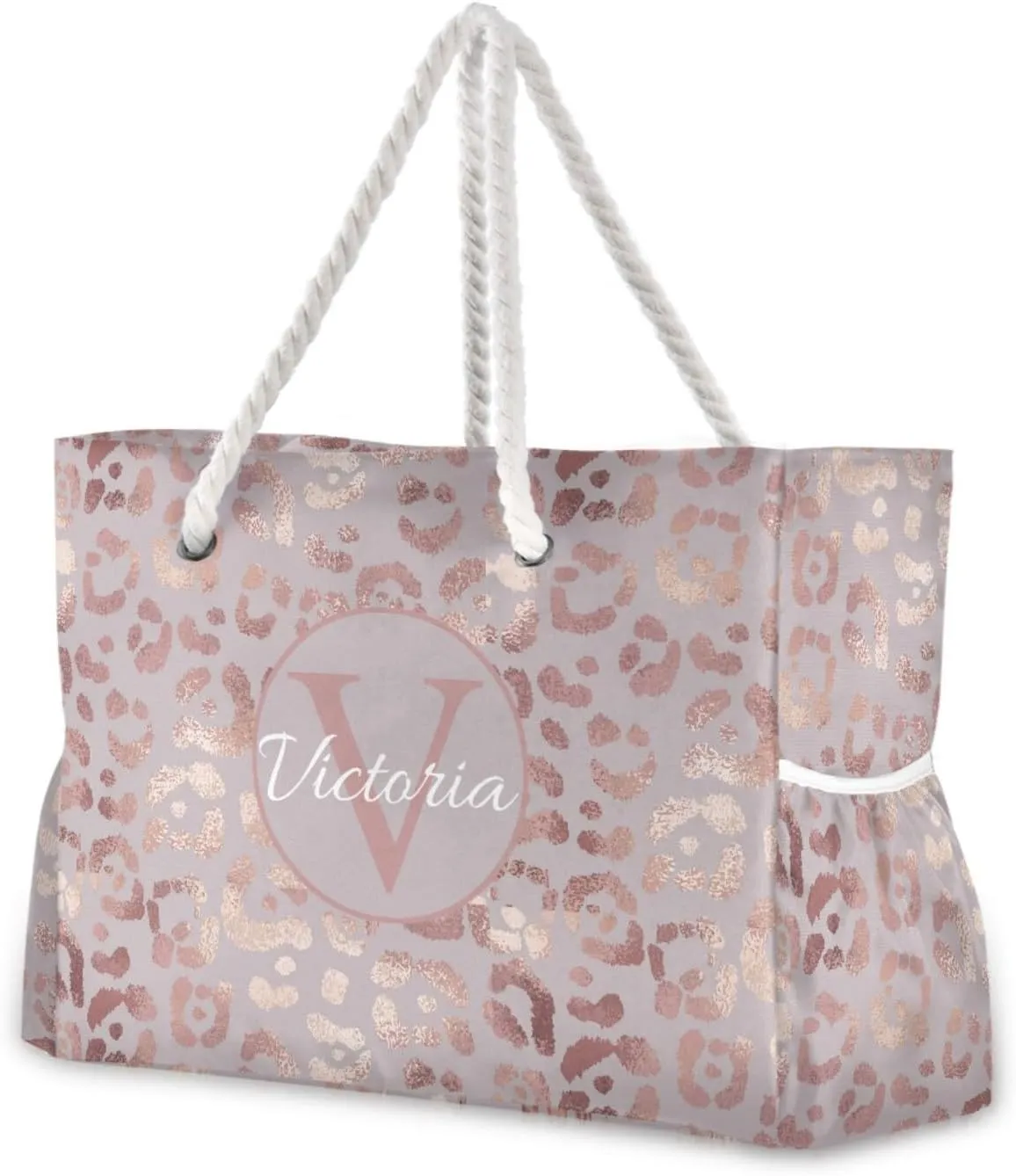 Custom Large Beach Bags Personalized Shoulder Tote Bag for Women Customized Shoulder Bag