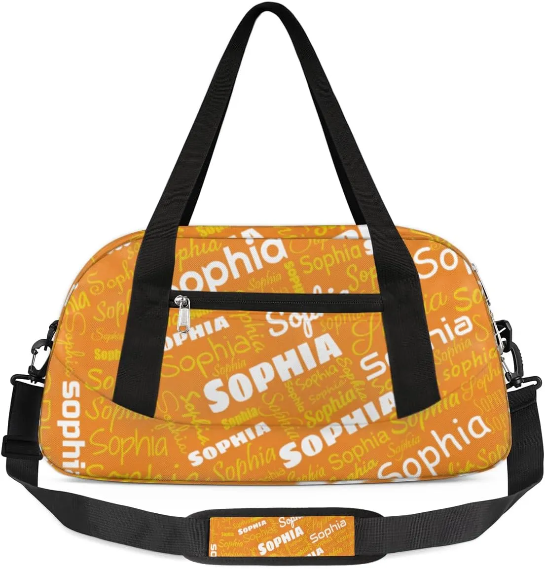 Custom Name Kids Duffel Bags Custom Sport Duffel Bag for Boys Girls, Customized Overnight Bag for Kids
