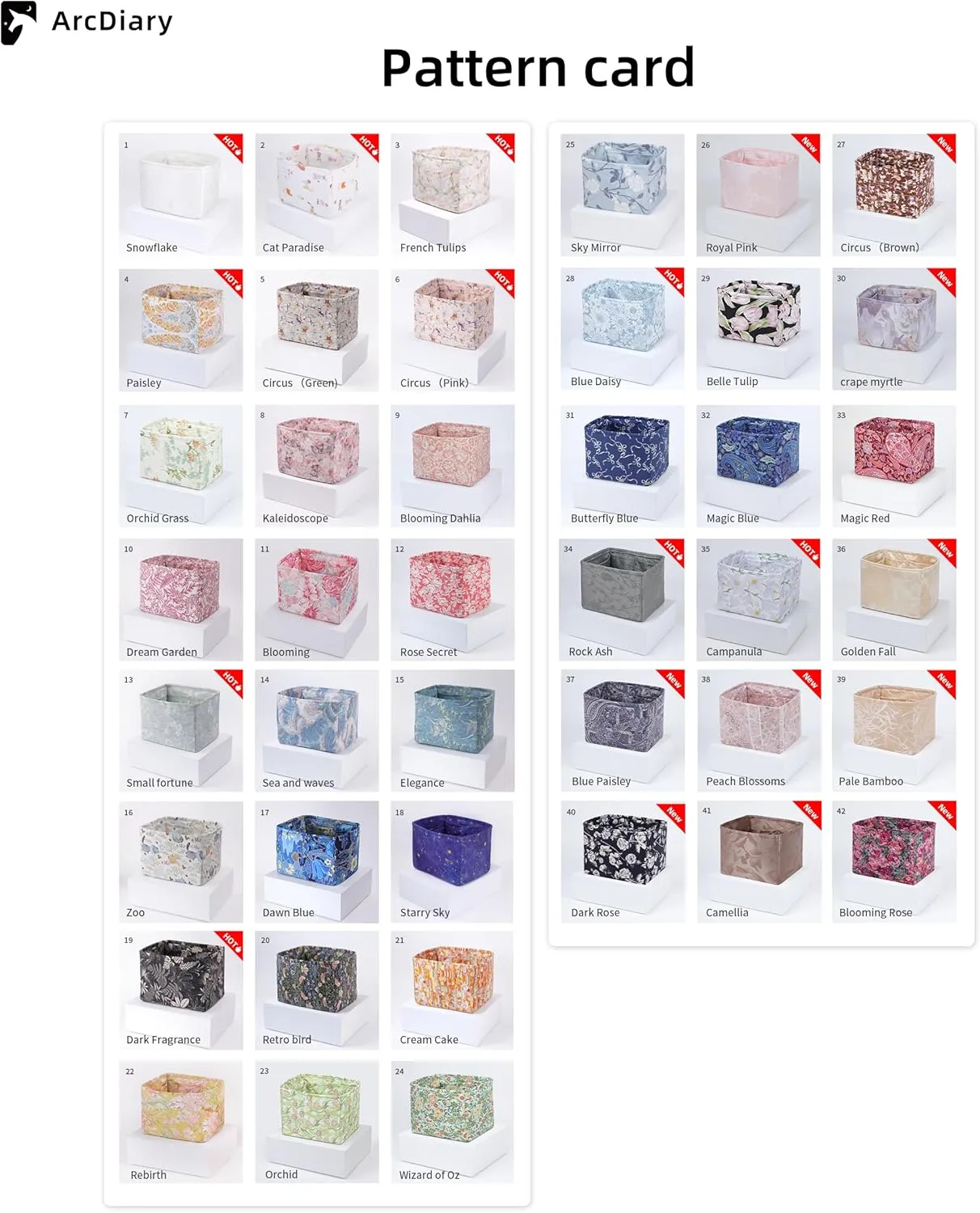 custom Purse organizer or pillow insert for Extra Pocket L19/L27, offering 42 pattern to choose