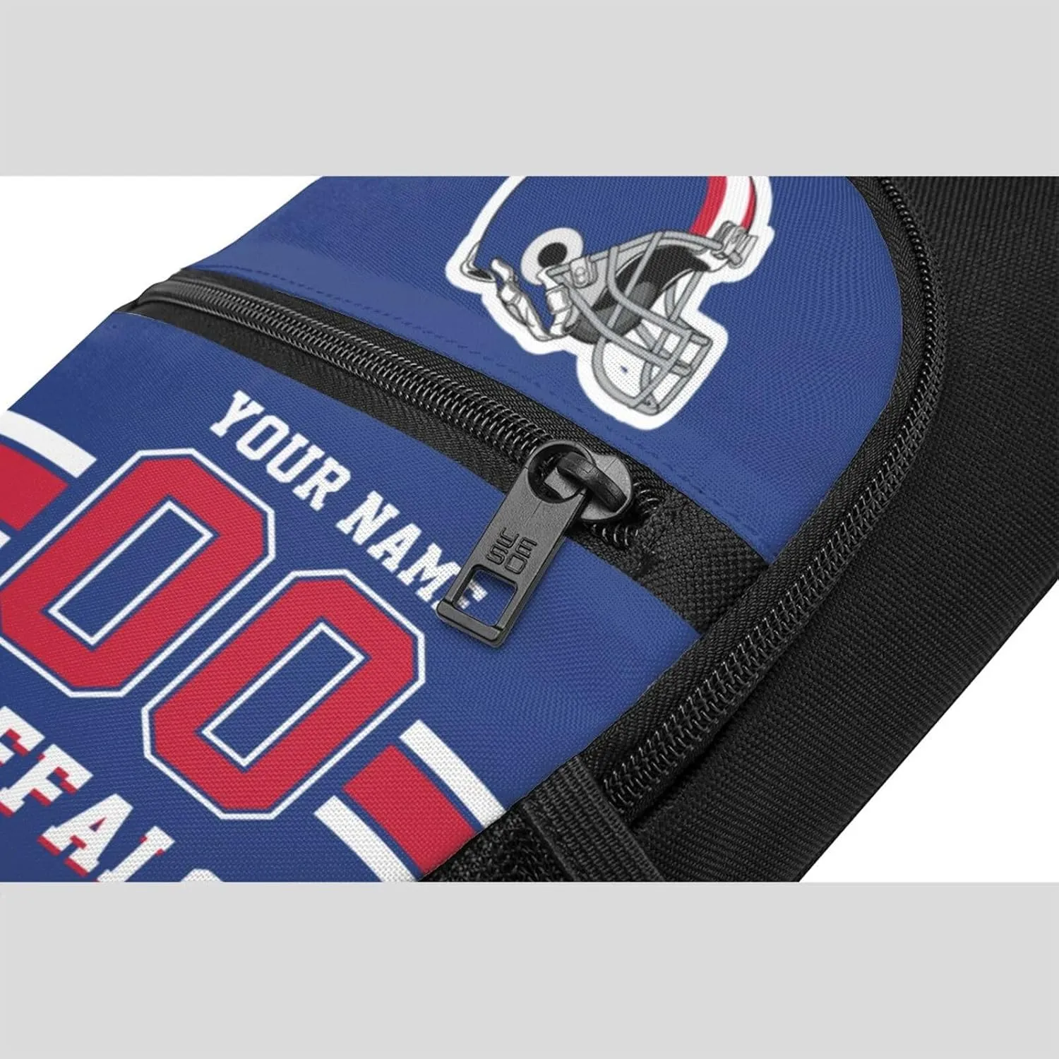 Custom Sling Bag, Personalized Crossbody Bags with Name and Number, Customize Sling Shoulder Backpack