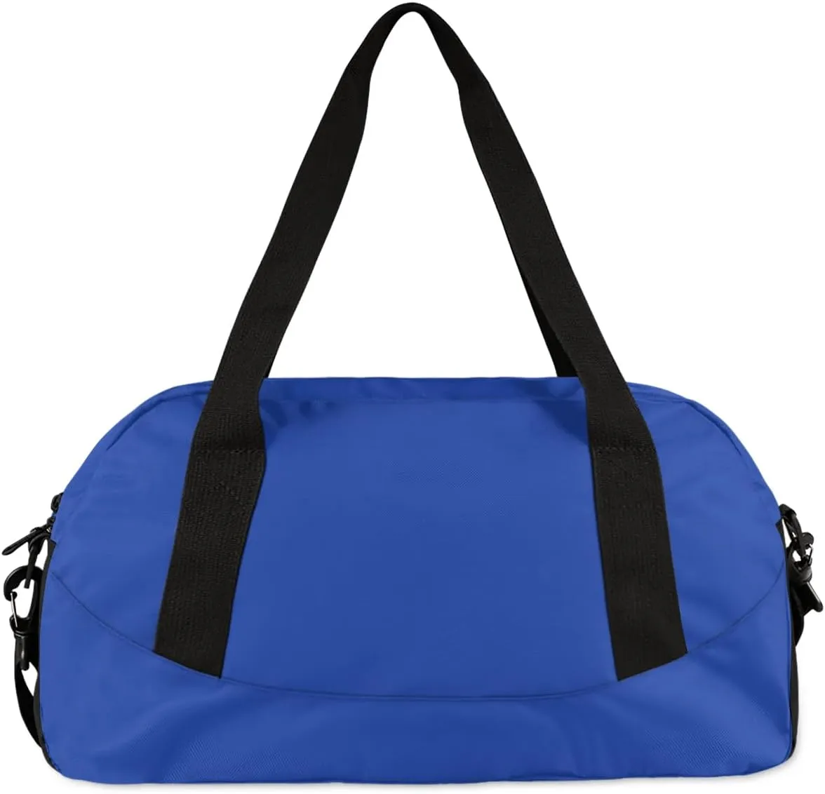 Custom Sport Gym Bag, Personalized Name Overnight Duffel Bag for Boys Girls Dance Weekender Bags Travel Tote Bag, Blue A