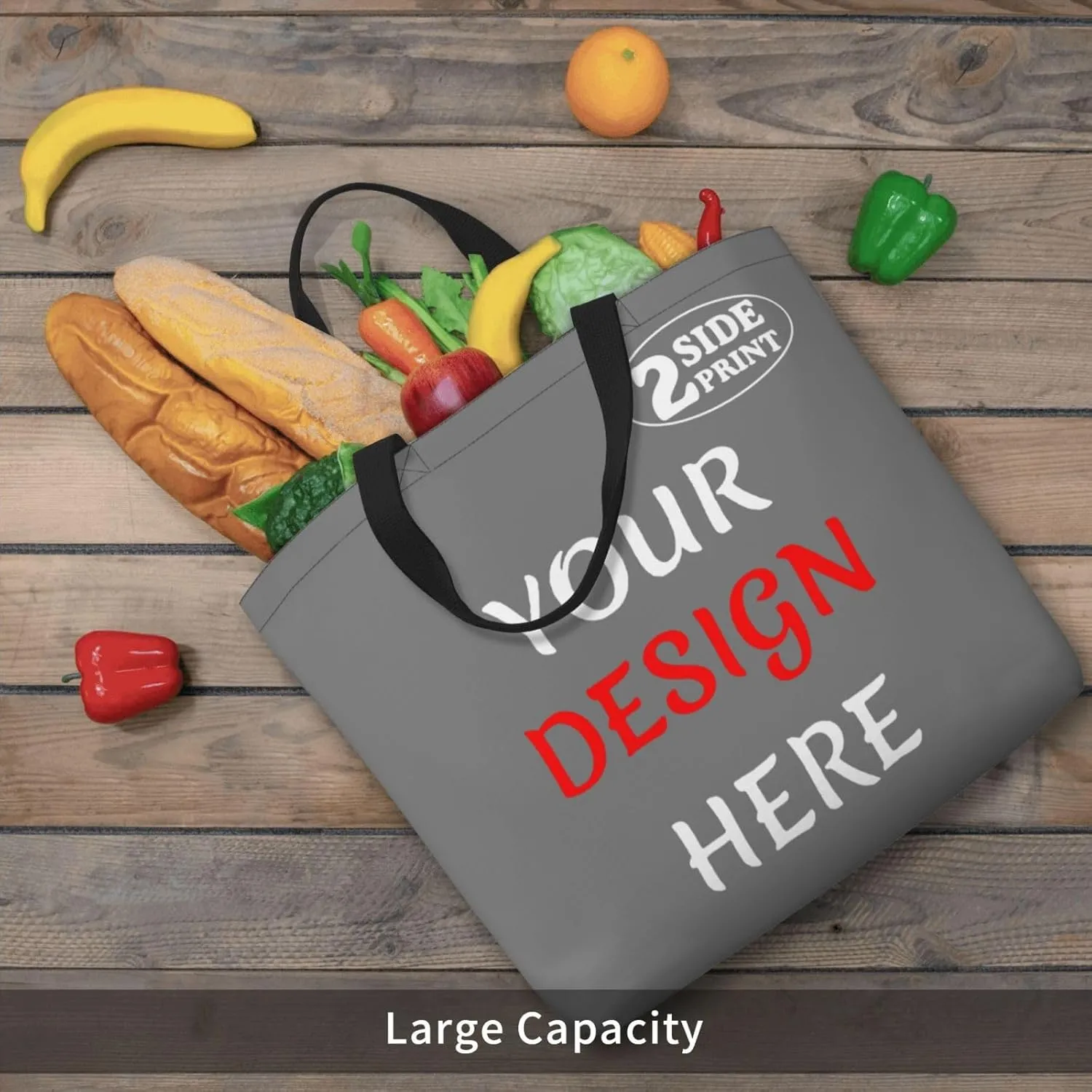 Custom Tote Bags Custom Bag Add Your Design For Business Work Travel Personalized Shoulder Bag