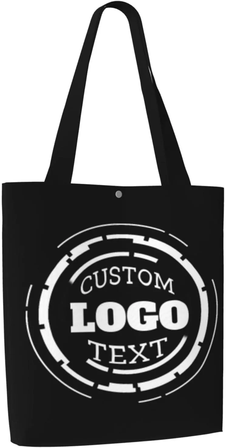 Custom Tote Bags For Women Customized Canvas Gift Bags With Logo Personalized Wedding Canvas Bag Music Tote Bag ﻿