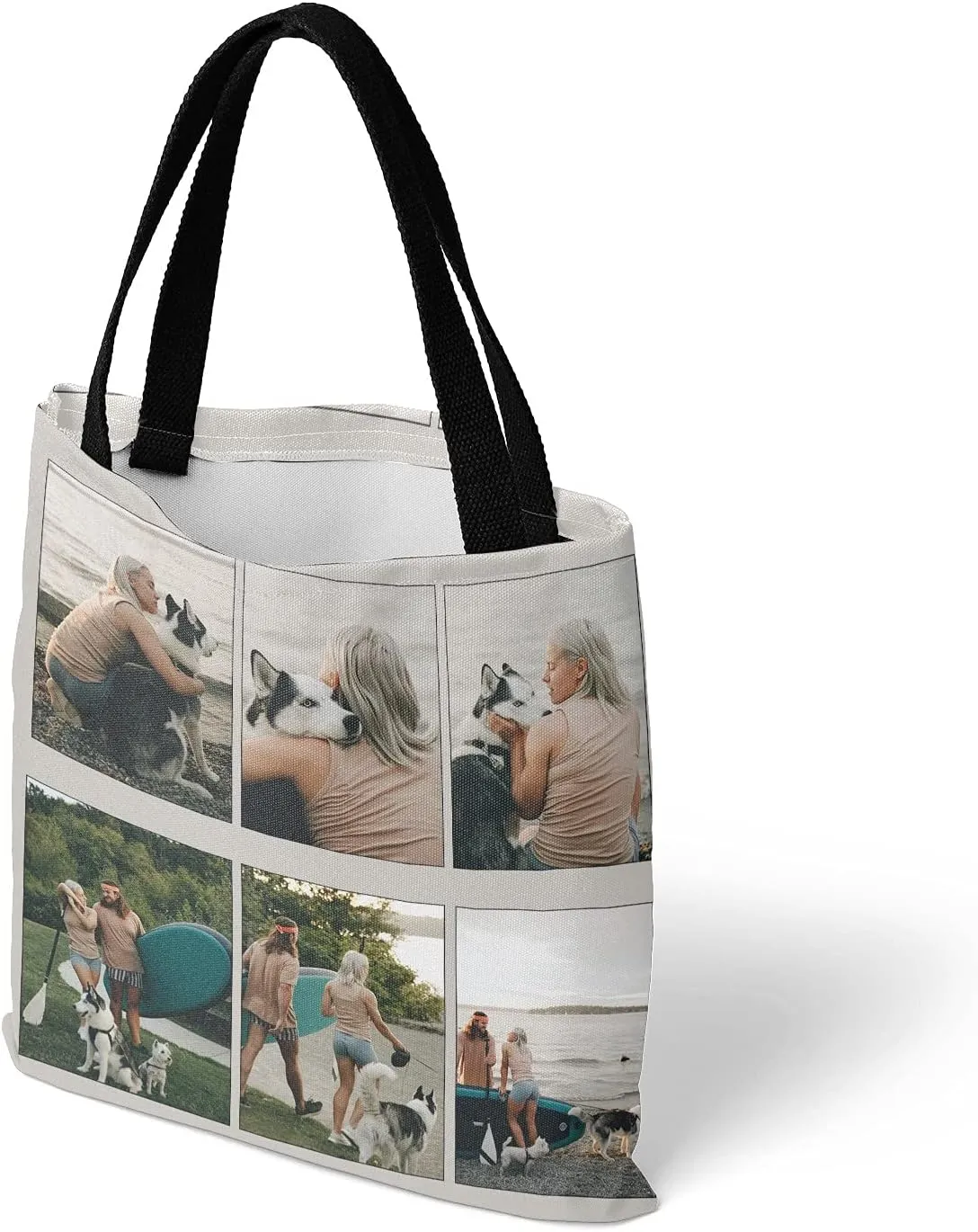 Custom Tote Bags Personalized Tote Bags with Texts photos Personalized Tote Bag Add Image
