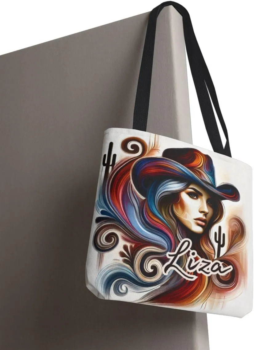Customizable Tote Bag for Women-Womens Tote Bags for Work-Western Tote Bags for Women-Cowgirl Gift for Her