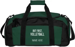 CustomizedGirl Personalized Duffel Bag - Polyester Duffel Bag, Gym Bag with Detachable & Adjustable Shoulder Strap, Volleyball Bag with Custom Name & Size Zipper Compartment, Duffle Bags for Men
