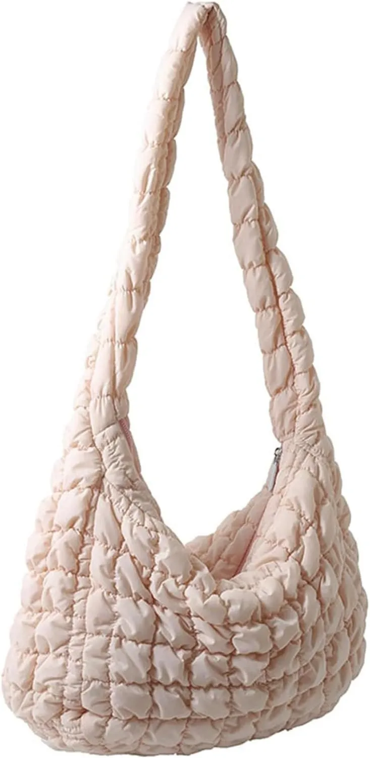 Darling Quilted Puffer Crossbody and Tote Bags for Women