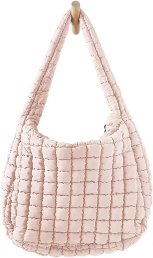 Darling Quilted Puffer Crossbody and Tote Bags for Women