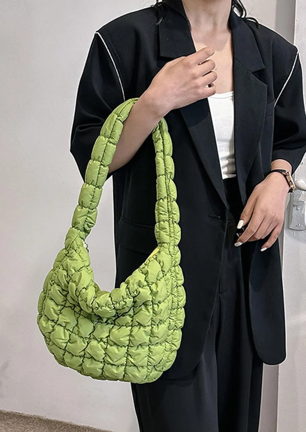 Darling Quilted Puffer Crossbody and Tote Bags for Women