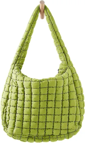 Darling Quilted Puffer Crossbody and Tote Bags for Women