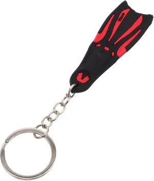 Diving Flipper Keychain Unique Scuba Diving Keepsake Pendant for Divers Stylish Decorative Accessory for Bags present for Diving Enthusiasts
