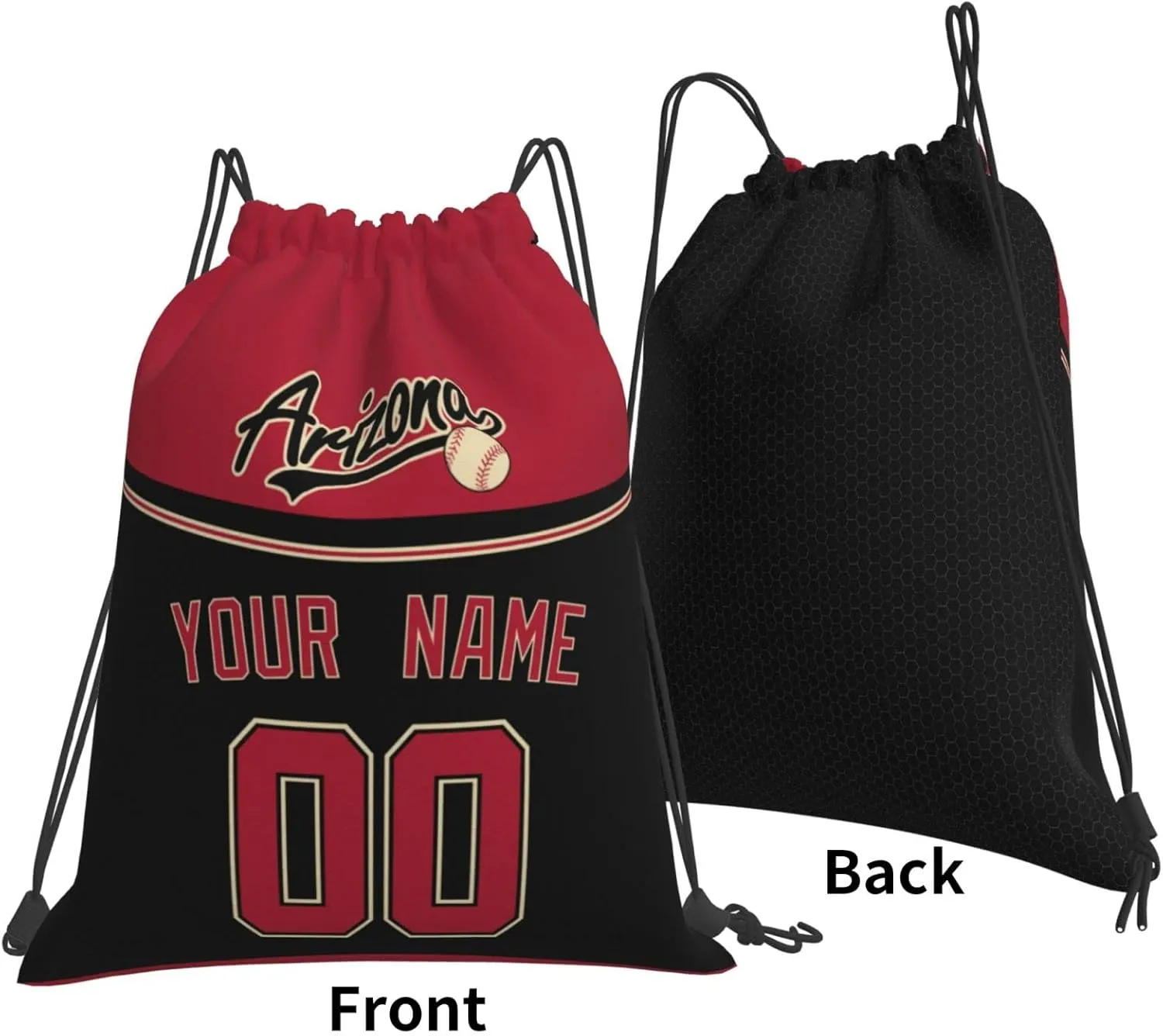 Drawstring Bags Arizona Personalized Backpack Gifts for Men Women