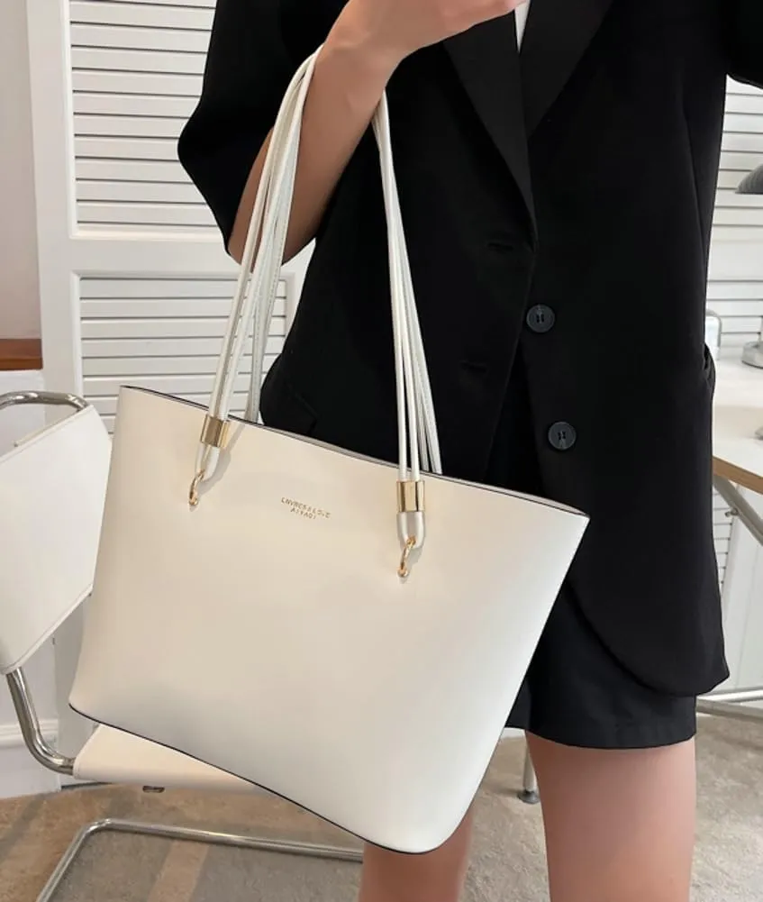 Epsion Tote Bags for Women Vegan Leather Shoulder Bag Underarm Purse Soft Casual Handbag Ladies Travel 2025