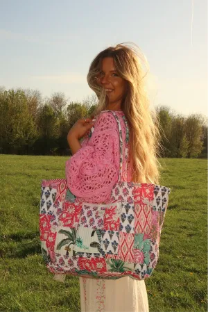 Esther Quilted Tote Bag