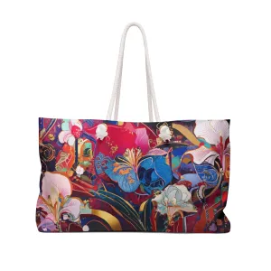 Ethereal Irises Weekender Bag