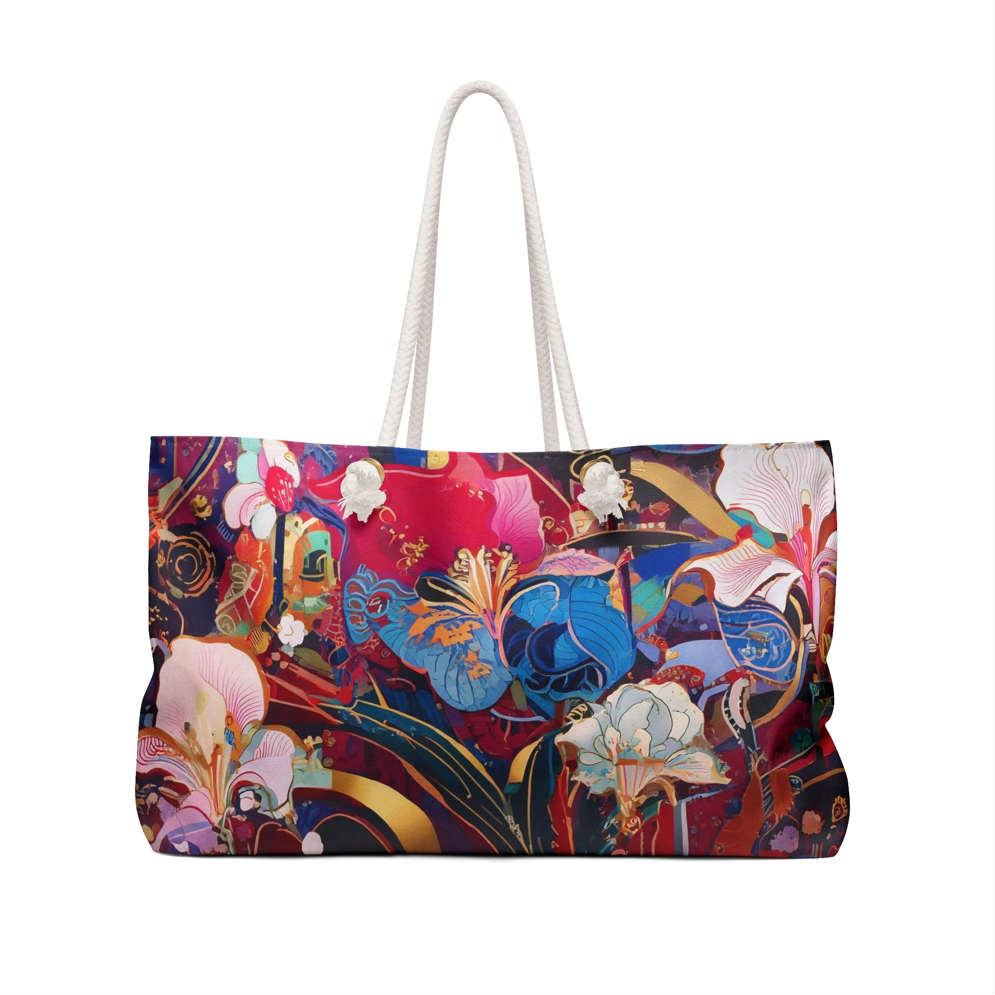 Ethereal Irises Weekender Bag