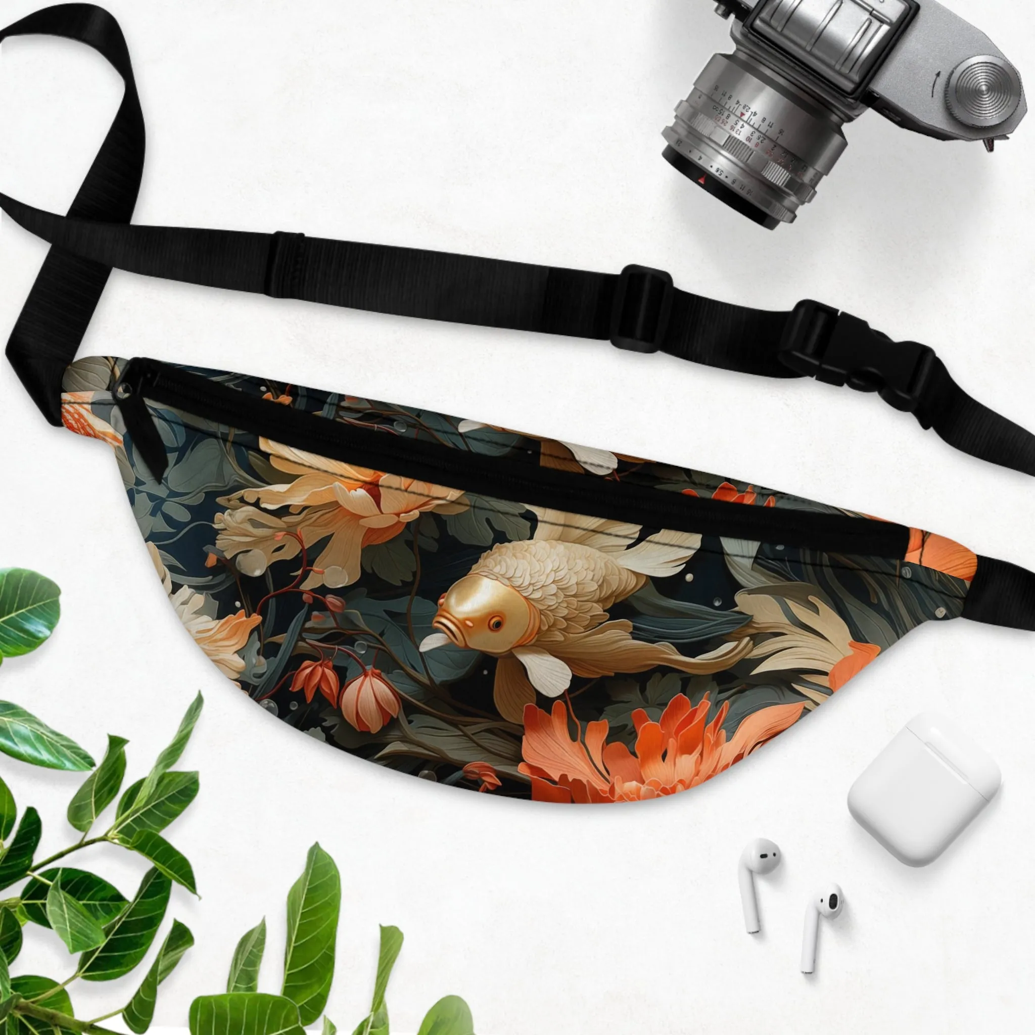 Fanny Pack/Bum Bag - Annora Marichyasana Anime Koi Fish