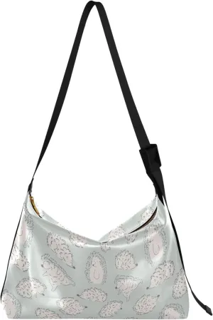 Flamingo Pink Flamingos Soft Leather Hobo Bags for Women Women's Large Purse Soft Animal Print Ladies Hobo Handbags