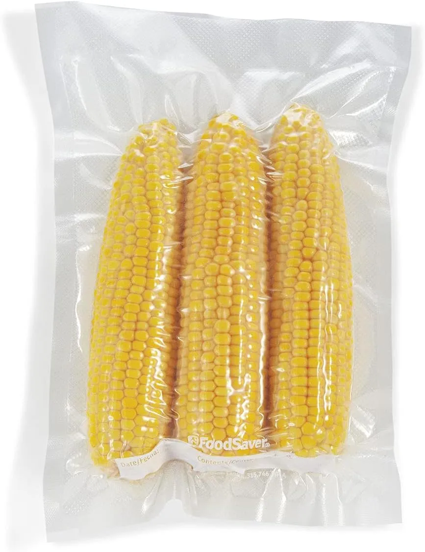 FoodSaver Vacuum Sealer Bags, Rolls for Custom Fit Airtight Food Storage and Sous Vide, 8" x 20' (Pack of 2)