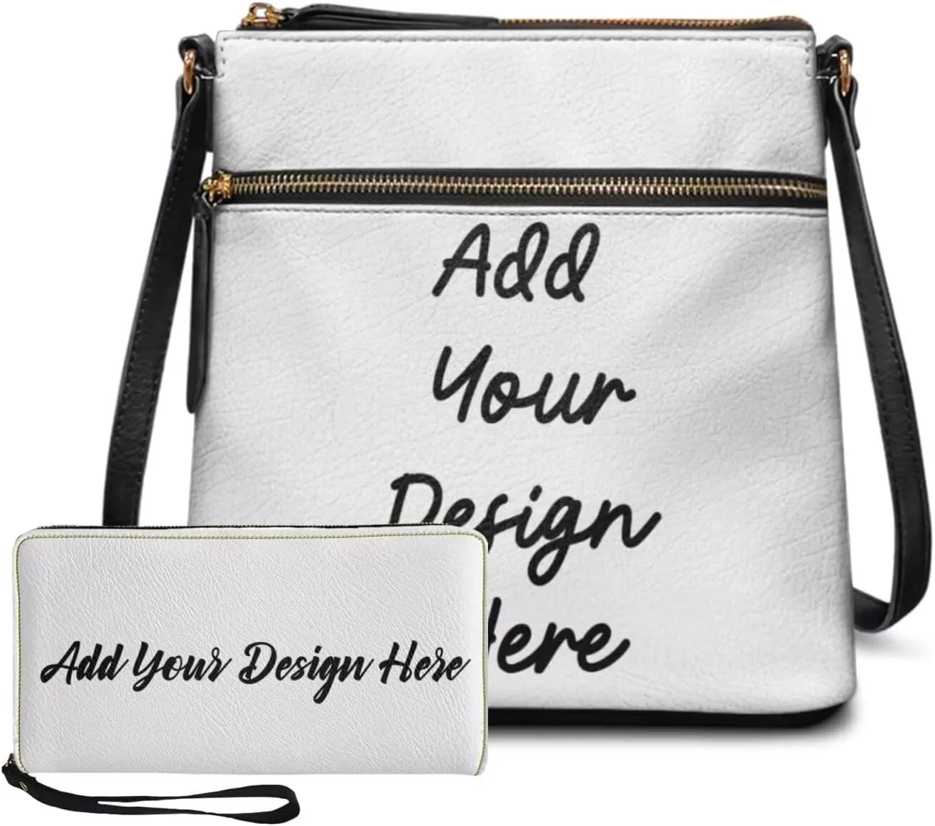 FOR U DESIGNS Hobo Bags for Women Satchel Purses and Handbags Leather Crossbody Purse and Wallet Set