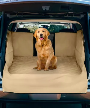FrontPet SUV Cargo Liner for Dogs - Water-Resistant Pet Trunk Cargo Cover Mat for SUVs and Sedans with Bumper Flap Protector, Trunk Cover, Non-Slip Liner, (35" X 40") Upgraded 2025