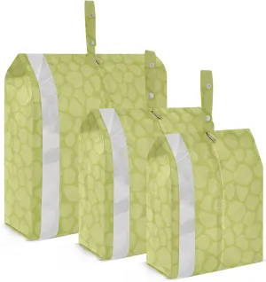 Garment Bag Closet Storage, Luggage Space Saver, Dinosaur Skin, Waterproof, 3 Set Travel Packing Cubes For Suitcases,Organizadores De Maletas Para