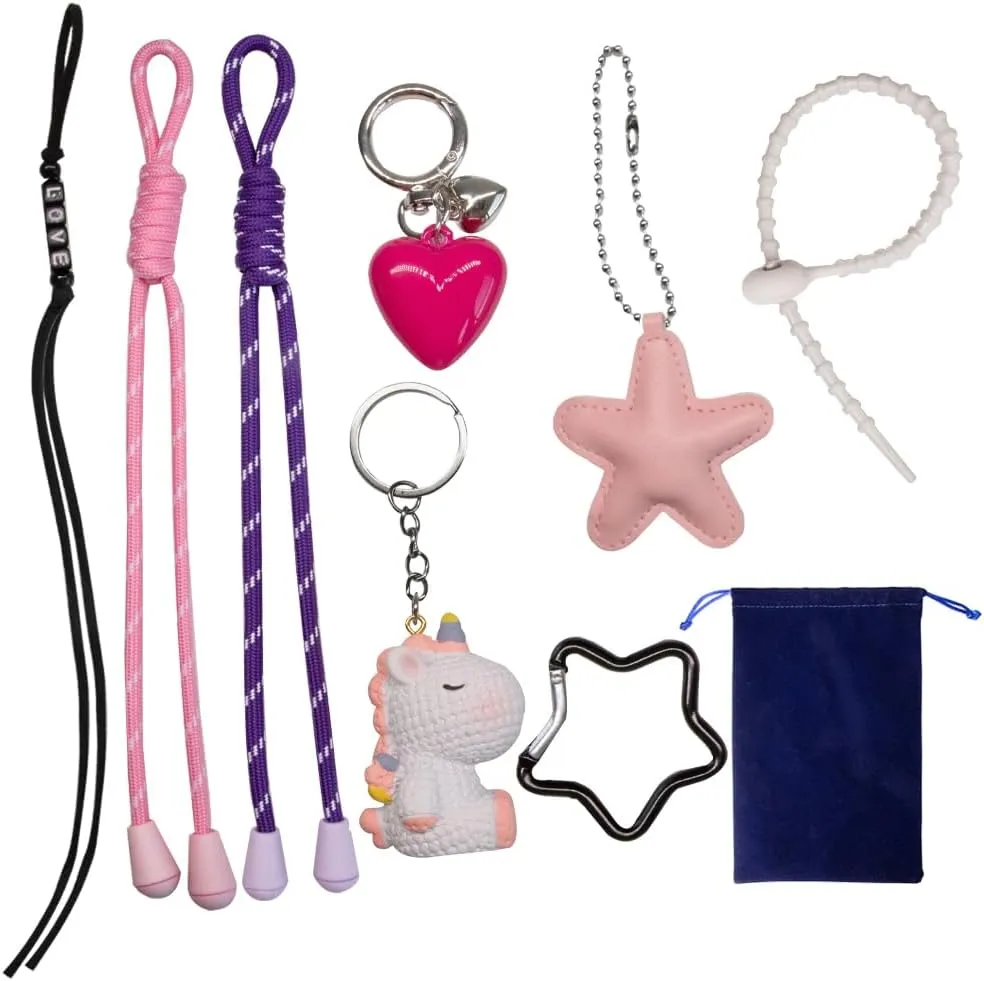 Georgie Porgy Bag Charms Keychains Handbag Accessories for Women Purse Backpack Sports Bag Pendant Cute Unique Gift for Girls