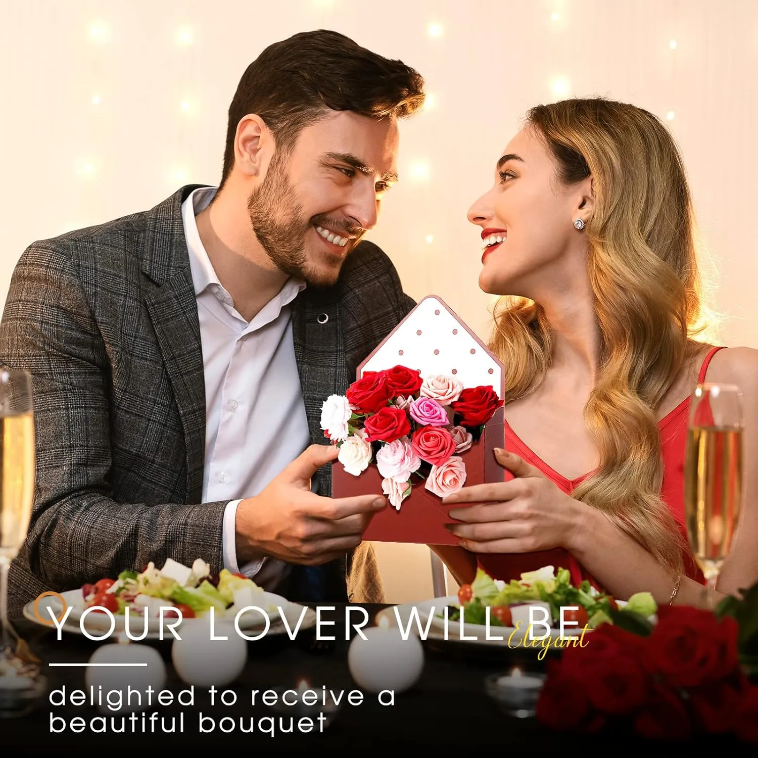 Geyee 16 Pcs Graduation Florist Bouquet Envelope Boxes Flower Bouquet Packaging Gift Paper Boxes Gift Wrapping Envelope Box Flower Bags for Mother's Day Valentines Wedding Party