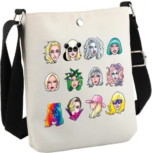 GJTIM Singer Makeup Bag Album Inspired Gift Singer Fan Club Member Zipper Pouch Singer Merchandise Gift for Fan (Singer Character CB)