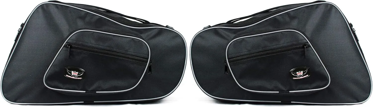 GREAT BIKERS GEAR - Pannier Liner Inner Luggage Bags For PAN EUROPEAN ST1300 (Black) Pair Motorbike