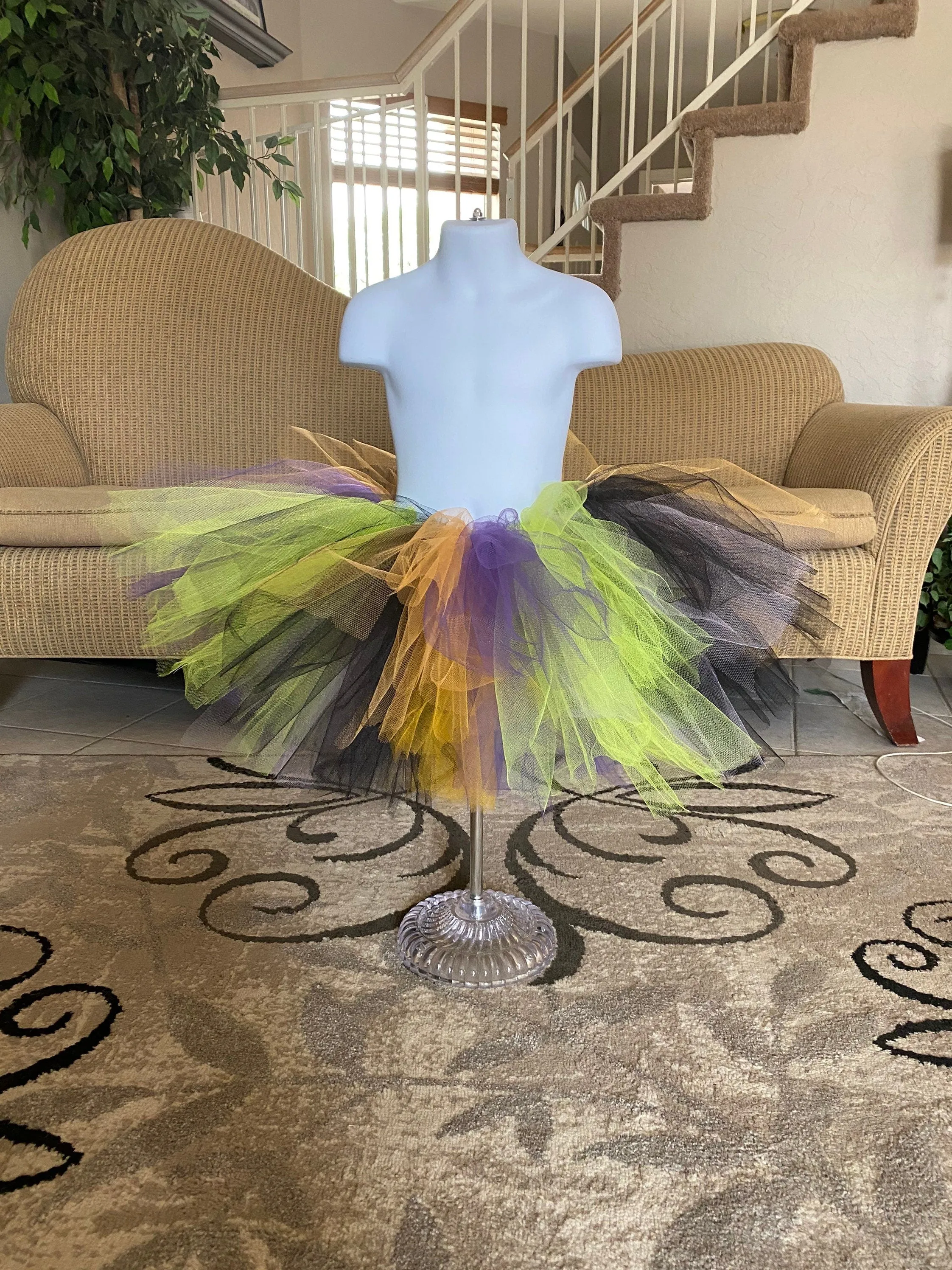 Halloween Embroidery good little witch embroider costume dress tutu girls toddler infant purple black broom witch hat Tutu gift Christmas