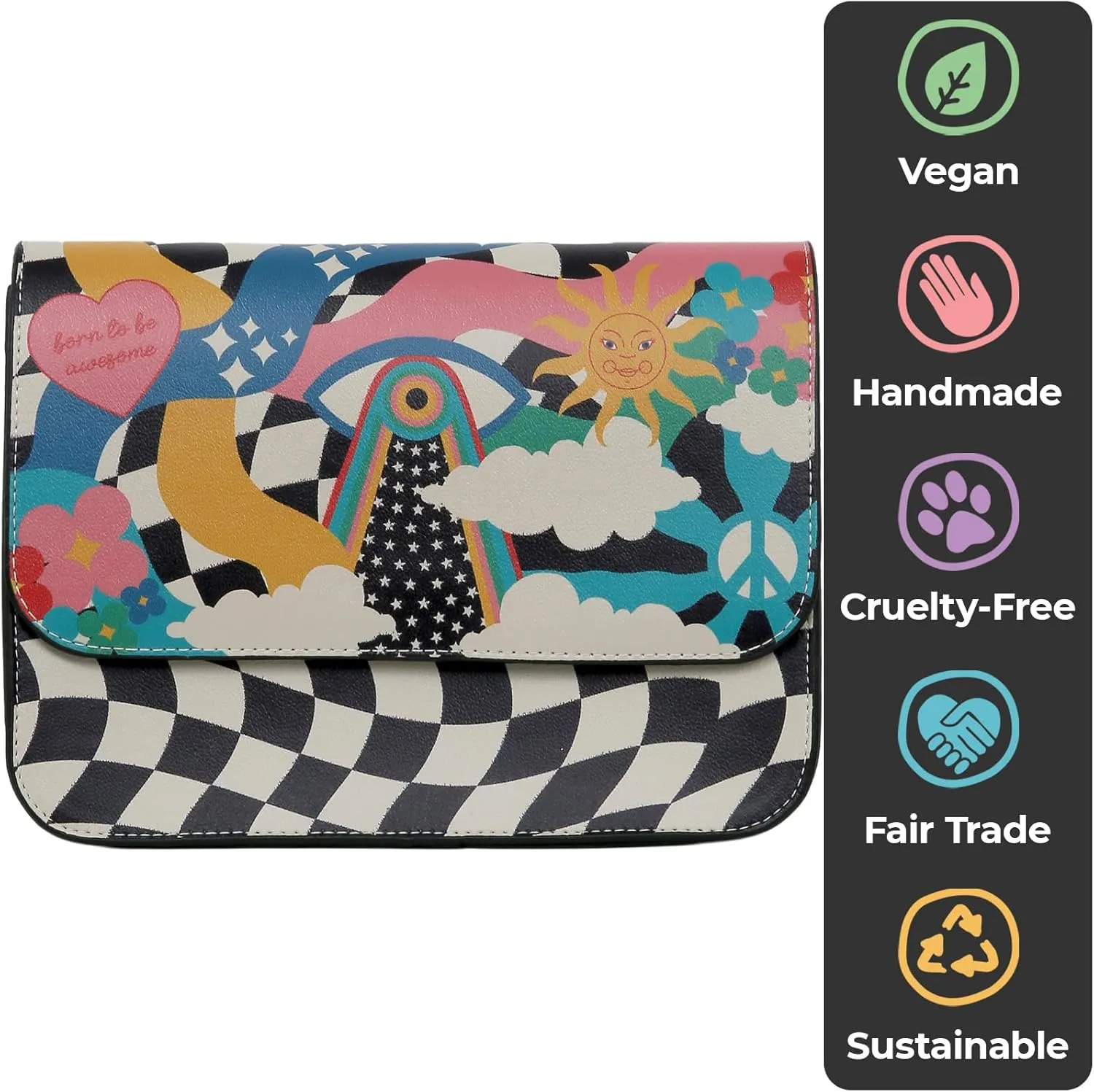 Handbags for Womens - Handmade, Vegan Leather and Unique Design Crossbody Bags for Women