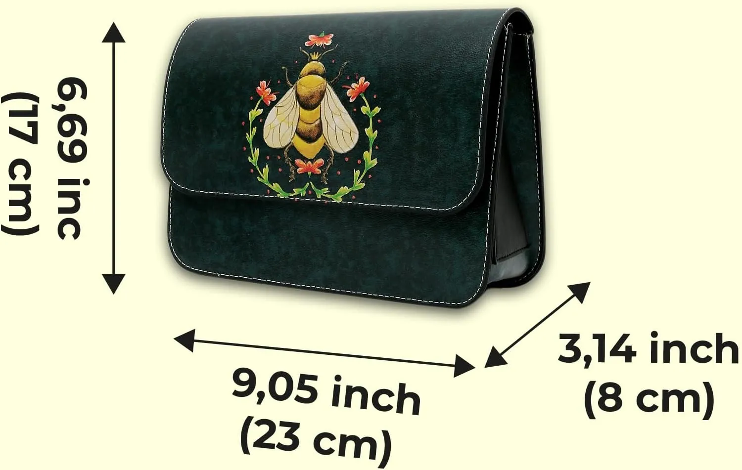 Handbags for Womens - Handmade, Vegan Leather and Unique Design Crossbody Bags for Women
