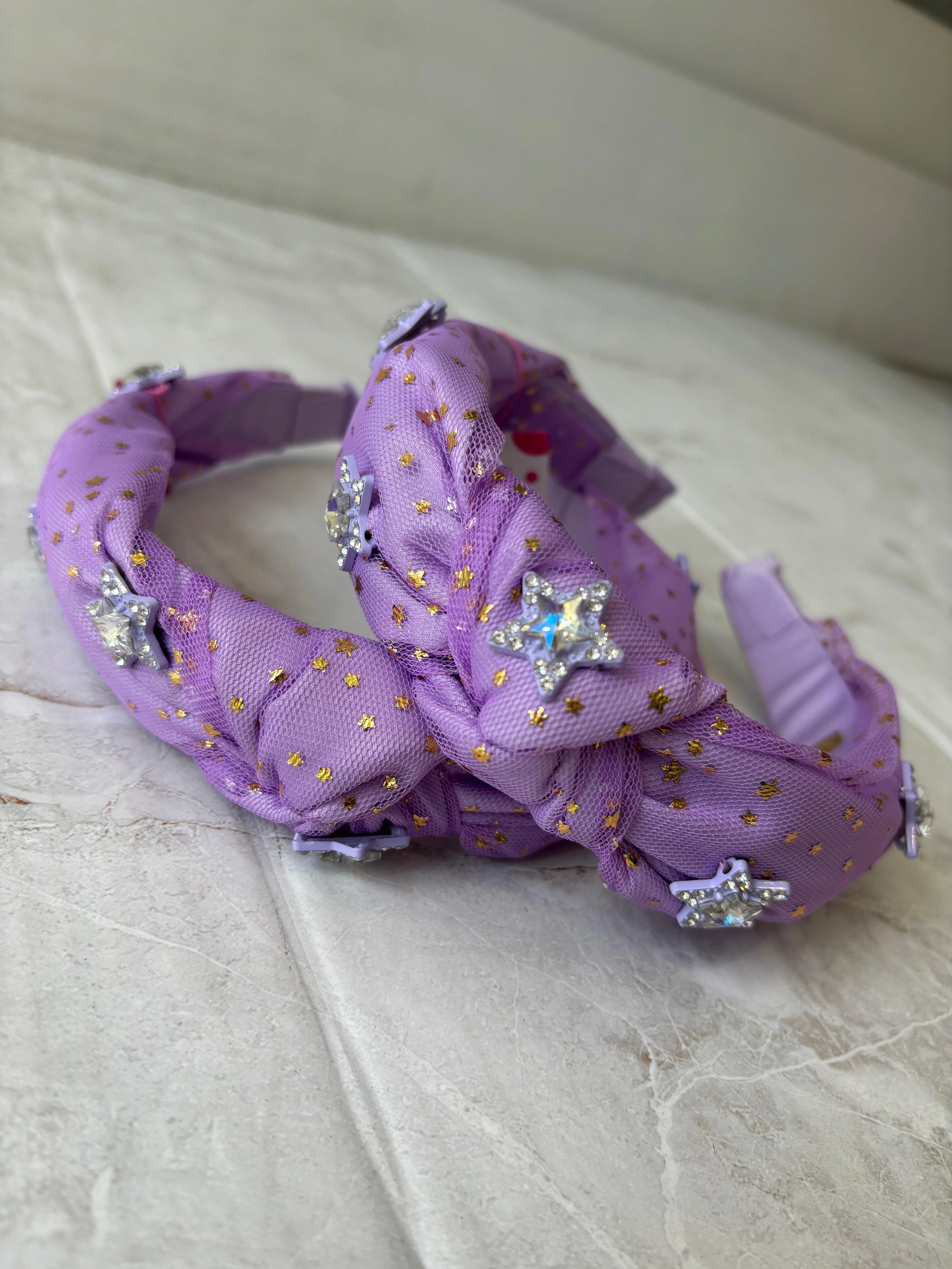 Headbands | Tulle Star- Lavender | Bari Lynn Accessories