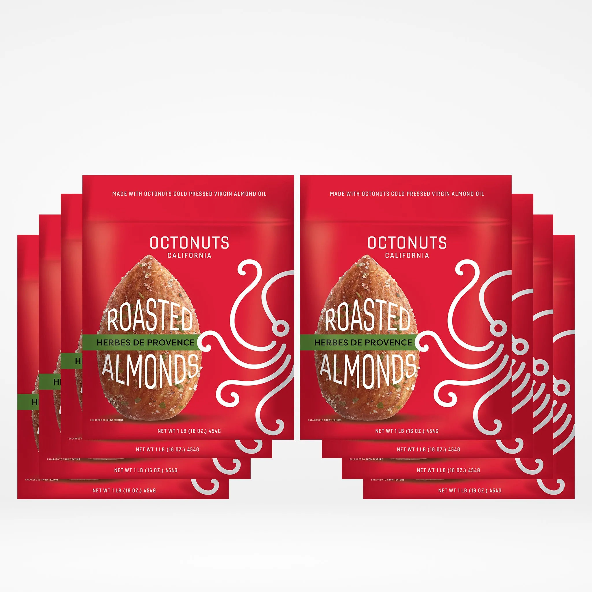Herbes De Provence Roasted Almonds (16oz) Octo-Pack