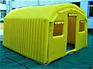 Inflatable Family Camping Recreation Tent Multiple Sizes & Colors (12x8x6ft.)