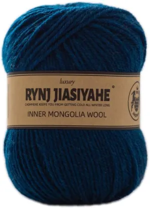 Inner Mongolia Wool Yarn for Crocheting and Knitting - Washable, Soft, Warm, Luxurious - 4 Ply Yarn for Sweater, Scarf, Hat, Socks