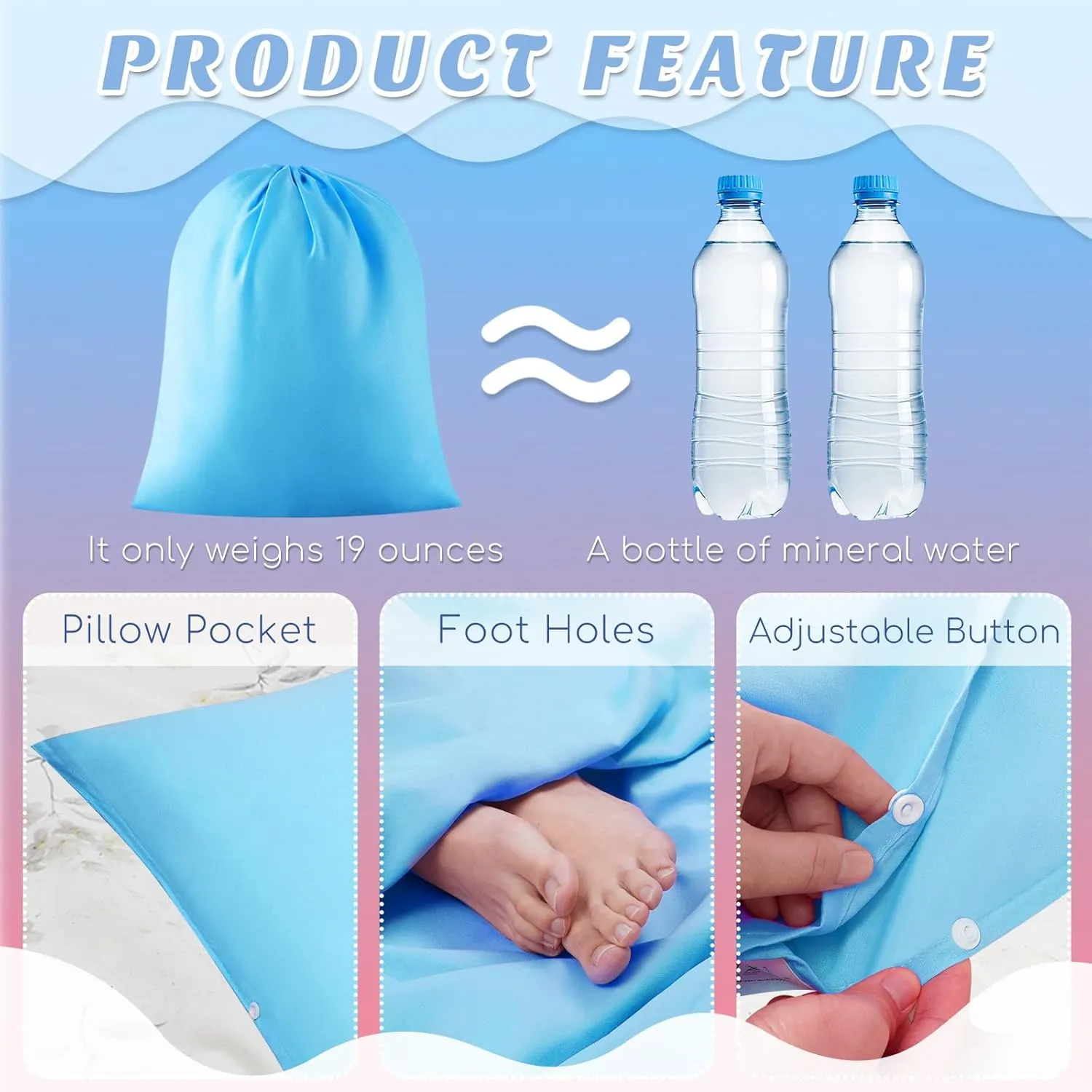 Irenare Self Tan Sleep Sack Breathable Self Tanning Sheet Protector for Bed Travel Sleeping Bag Camping and Sheet Liner for Outdoor Travel Hiking