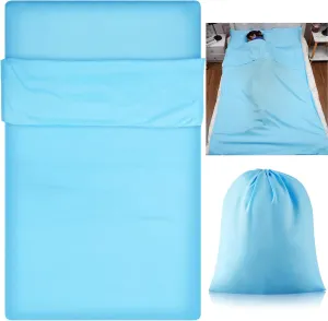 Irenare Self Tan Sleep Sack Breathable Self Tanning Sheet Protector for Bed Travel Sleeping Bag Camping and Sheet Liner for Outdoor Travel Hiking